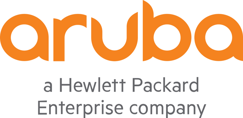 Logo Aruba, a Hewlett Packard Enterprise company