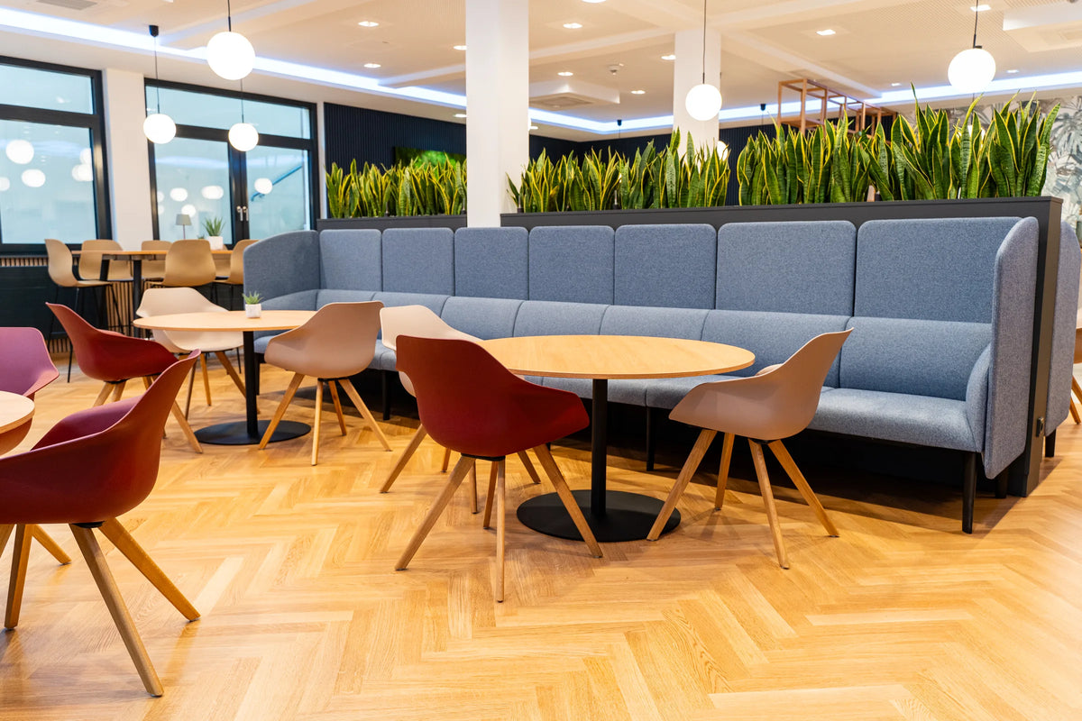 Übersicht · die fertige Lounge