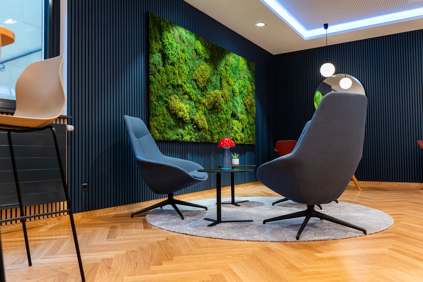 Interview zum Lounge-Projekt der Sparkasse Baden-Baden Gaggenau mit Höll Office